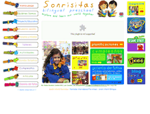 Tablet Screenshot of jardinsonrisitas.cl
